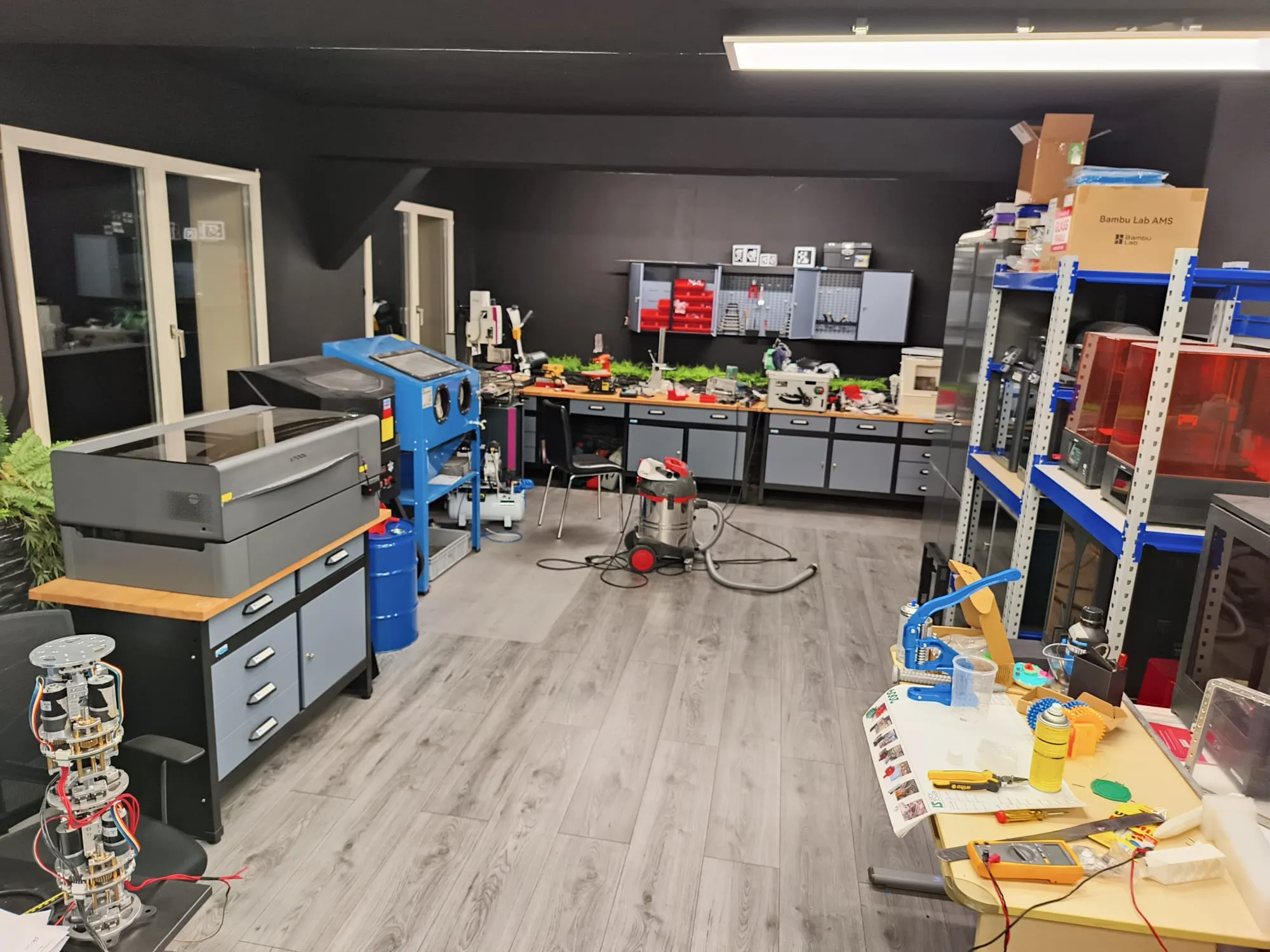 Blick in die Werkstatt